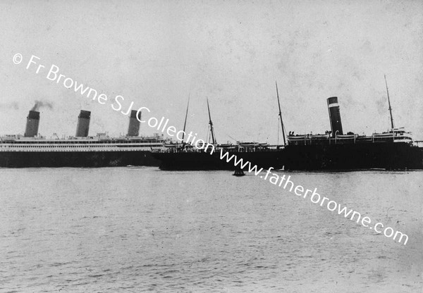THE OLYMPIC PASSING THE AMERICAN LINE HAVERFORD
